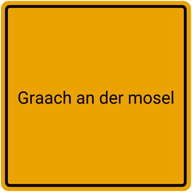 Meldebestätigung Graach an der Mosel